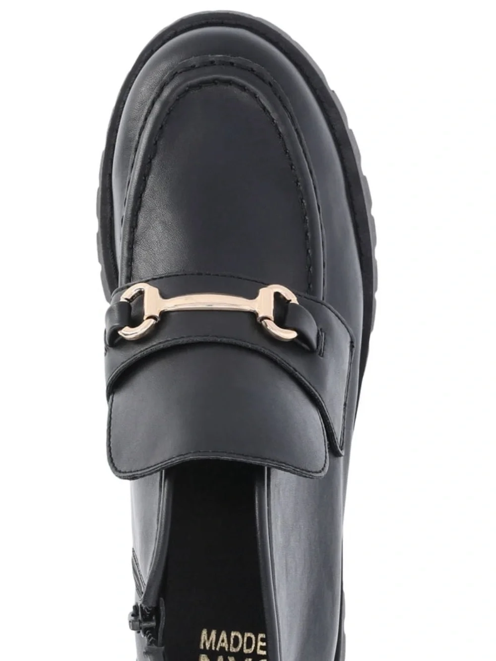 BRAND NEW MADDEN NYC Faux Leather Lug Sole Loafers Size 7
